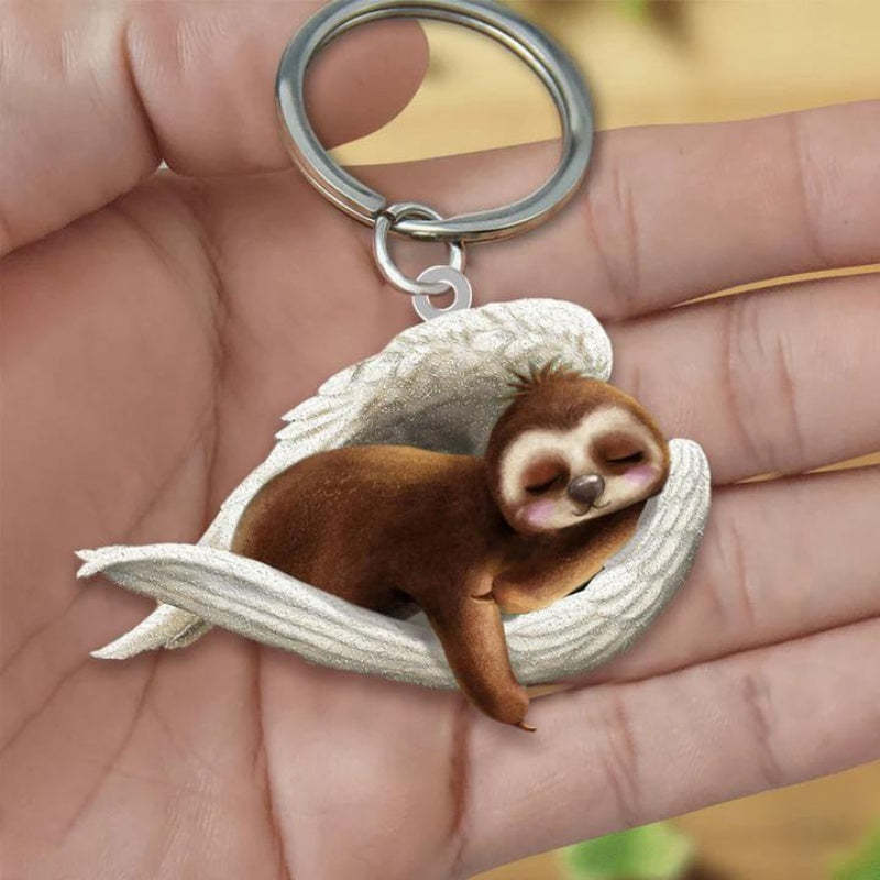 Sleeping Angel Acrylic Keychain Sloth SA247-Jolura