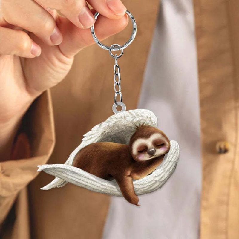 Sleeping Angel Acrylic Keychain Sloth SA247-Jolura