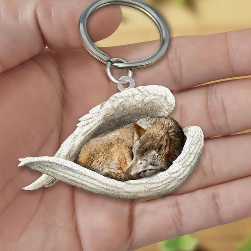 Sleeping Angel Acrylic Keychain Wolf SA258-Jolura