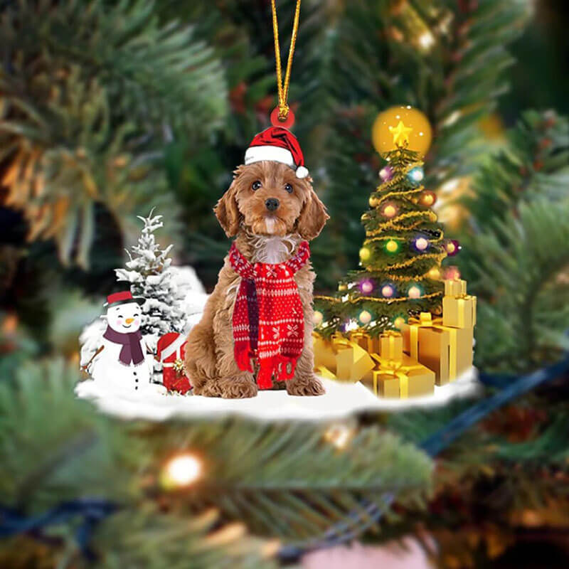 Cockapoo Christmas Ornament SM012-Jolura