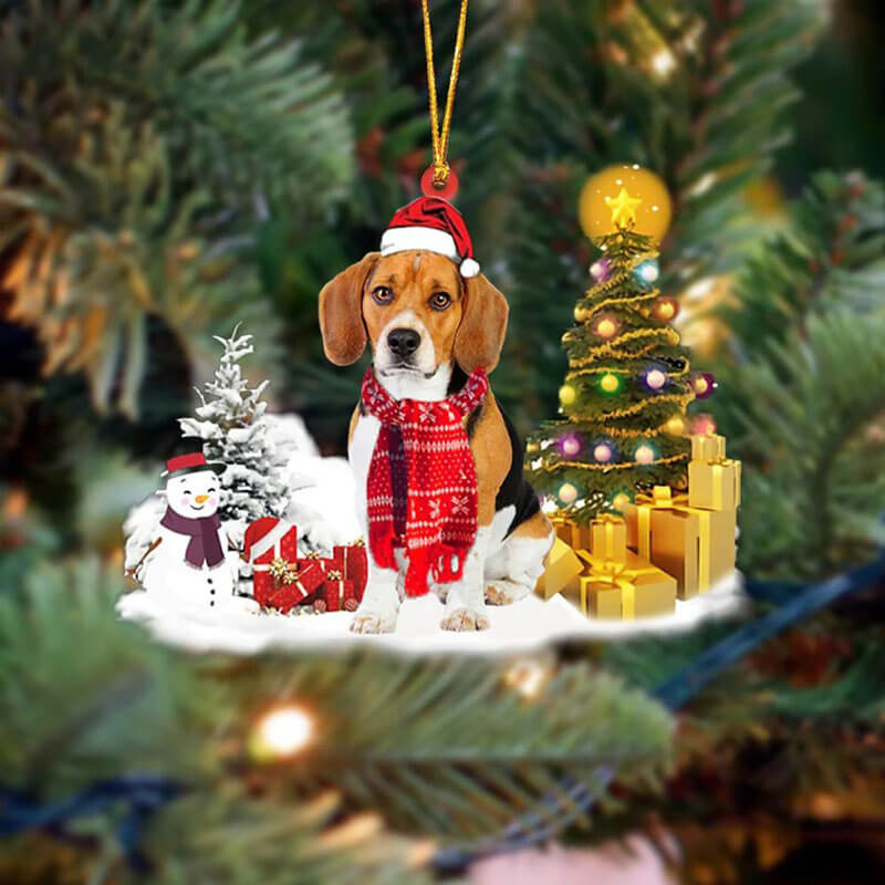 Beagle Christmas Ornament SM013-Jolura