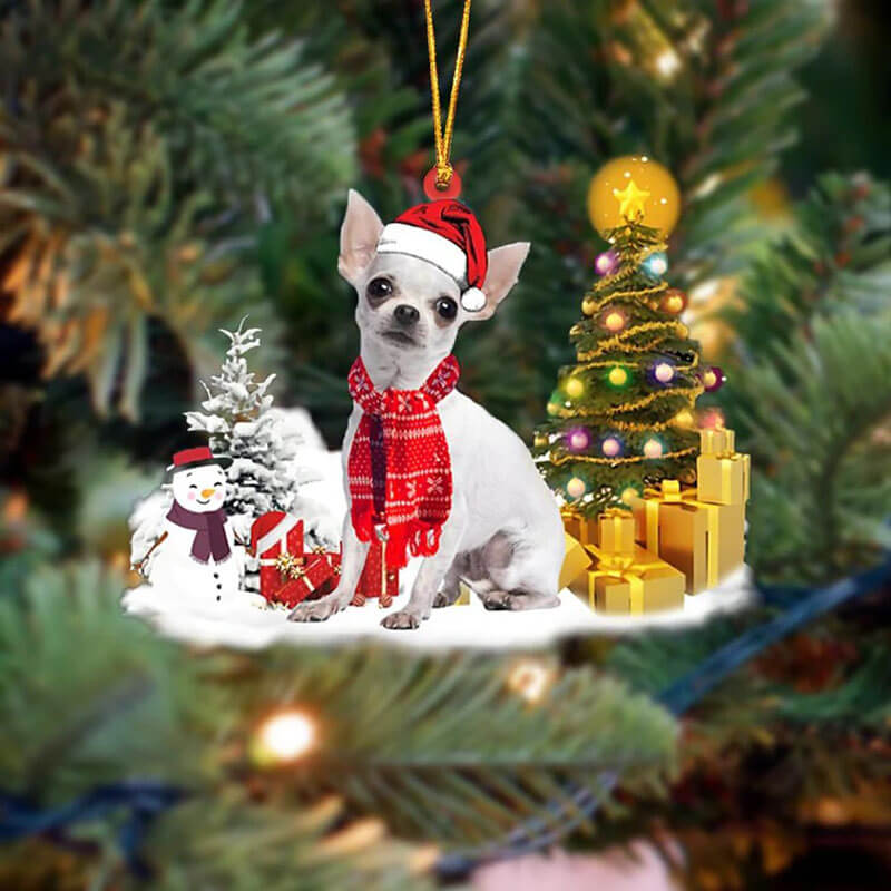 Chihuahua Christmas Ornament SM016-Jolura