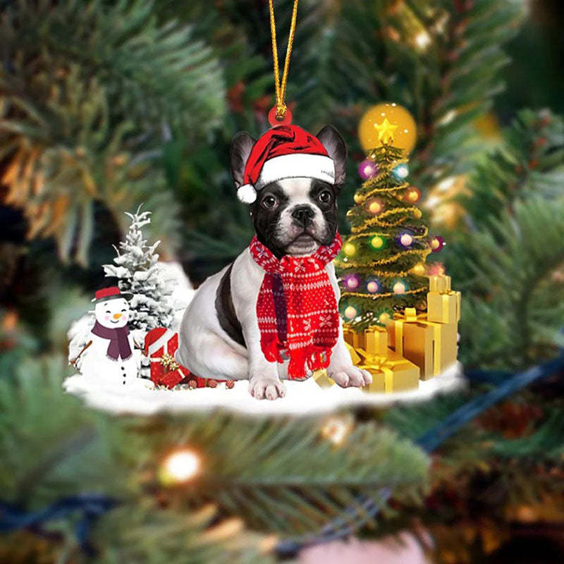 French Bulldog Christmas Ornament SM056-Jolura