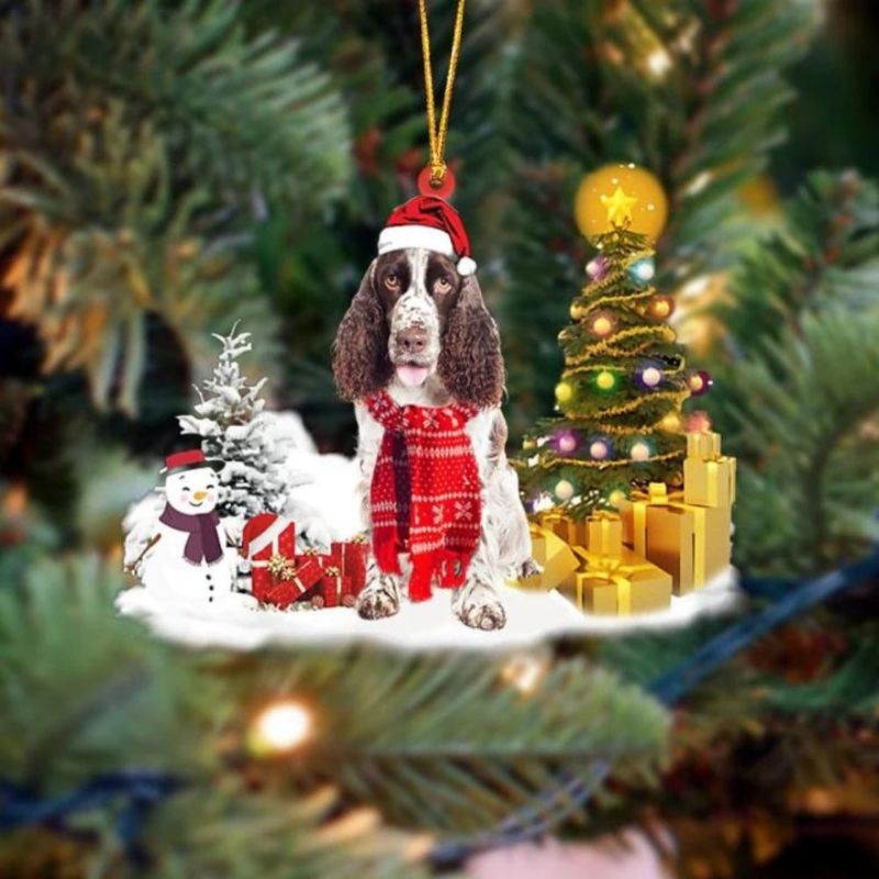English Springer Spaniel Christmas Ornament SM059-Jolura