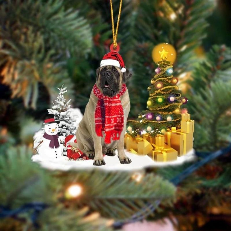 Mastiff Christmas Ornament SM063-Jolura