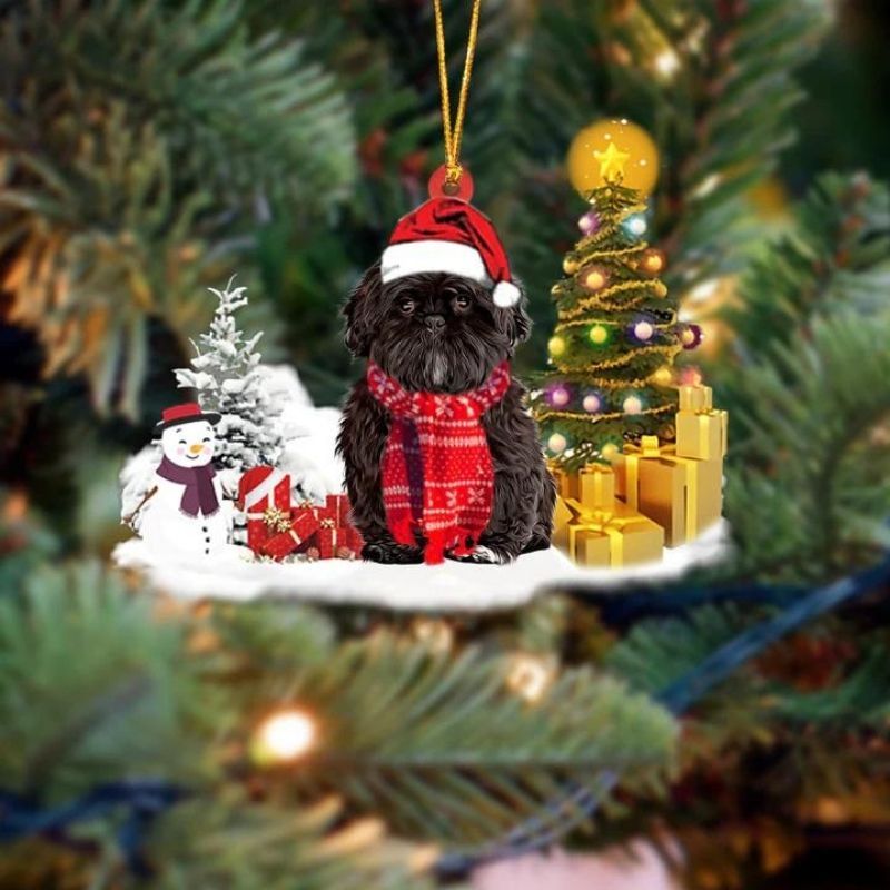 Shih Tzu Christmas Ornament SM067-Jolura
