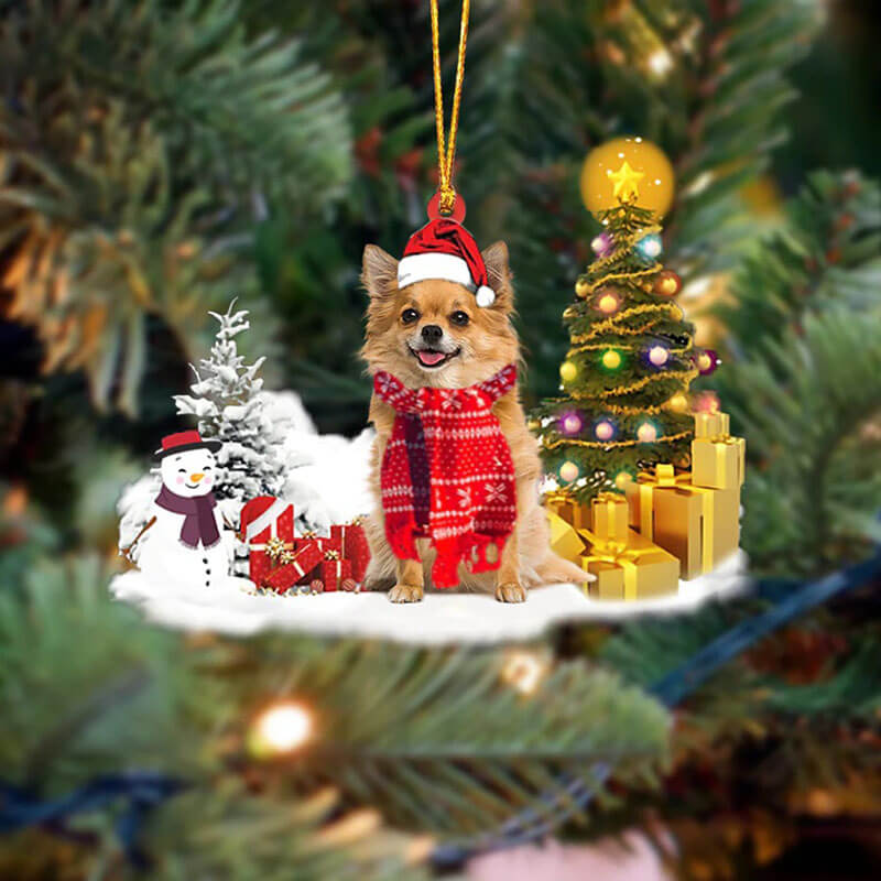 Chihuahua Christmas Ornament SM075-Jolura