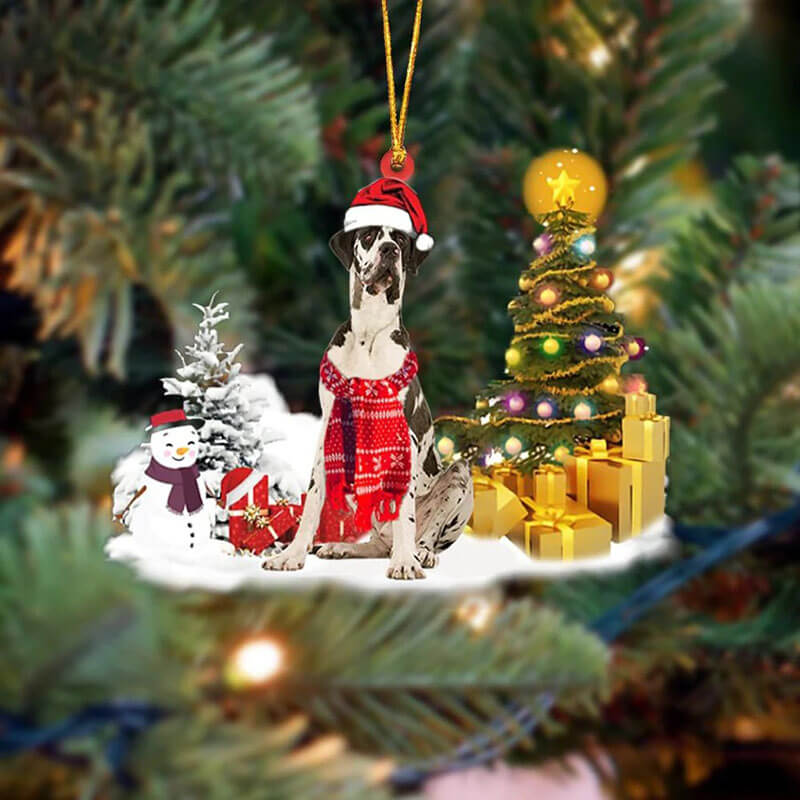 Great Dane Christmas Ornament SM078-Jolura