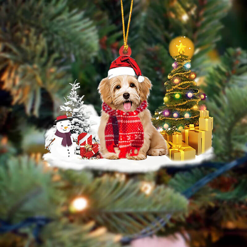 Havanese Christmas Ornament SM084-Jolura