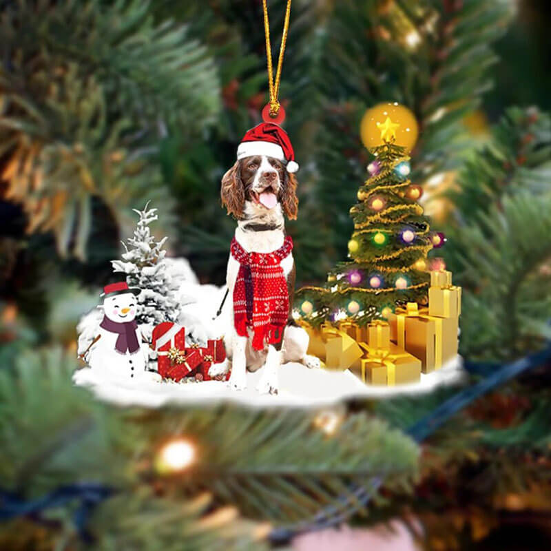 Springer Spaniel Christmas Ornament SM091-Jolura