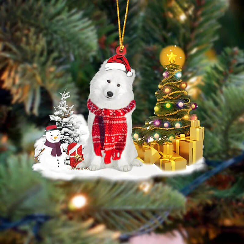 Samoyed Christmas Ornament SM094-Jolura