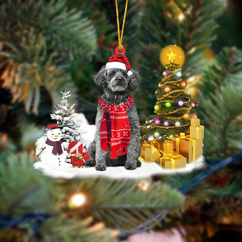 Schnoodle Christmas Ornament SM095-Jolura