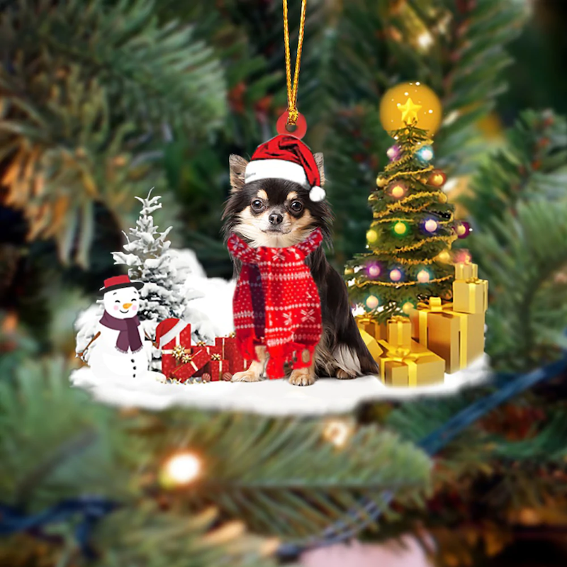 Chihuahua Christmas Ornament SM107-Jolura