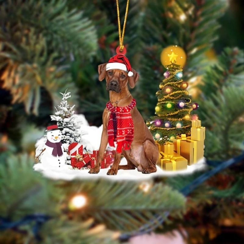 Rhodesian Ridgeback Christmas Ornament SM117-Jolura