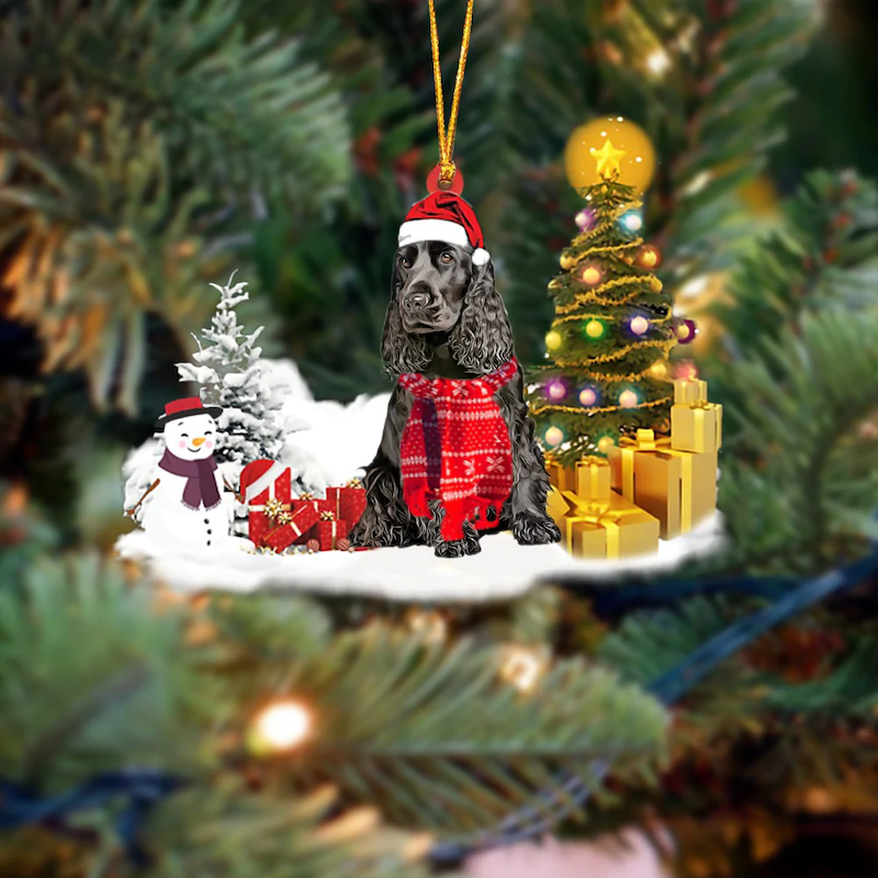 Cocker Spaniel Christmas Ornament SM131-Jolura