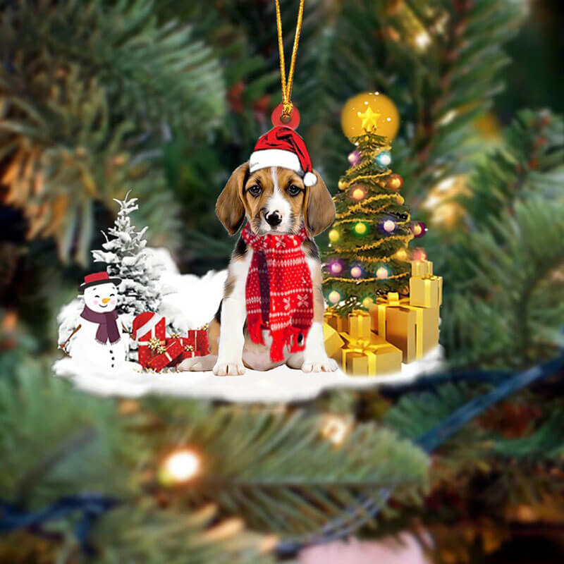 Beagle Christmas Ornament SM134-Jolura