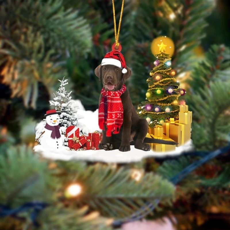Labrador Retriever Christmas Ornament SM162-Jolura