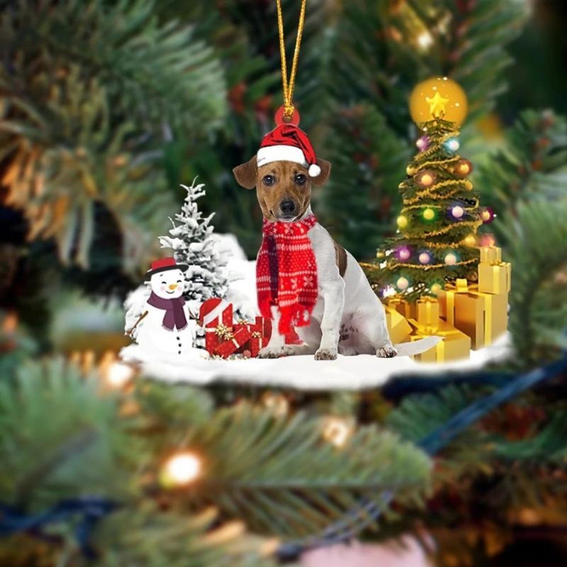 Jack Russell Terrier Christmas Ornament SM163-Jolura