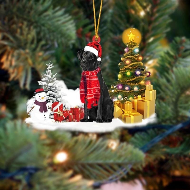 Golden Retriever Christmas Ornament SM164-Jolura