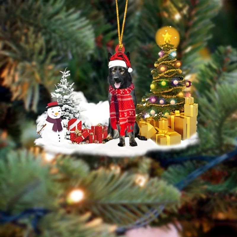 German Shepherd Christmas Ornament SM165-Jolura