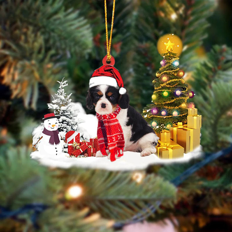 Cavalier King Charles Spaniel Christmas Ornament SM171-Jolura