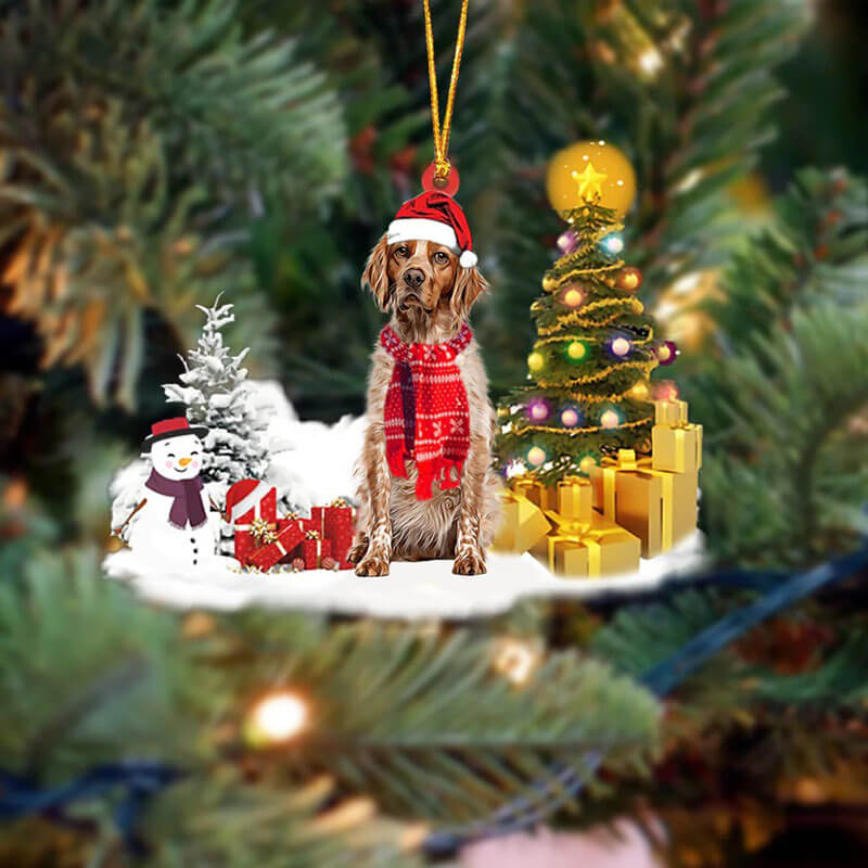 Brittany Christmas Ornament SM172-Jolura