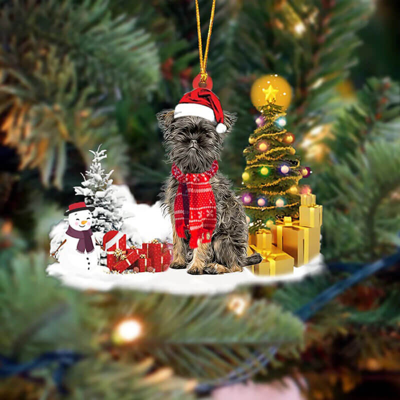 Affenpinschers Dog Christmas Ornament SM178-Jolura