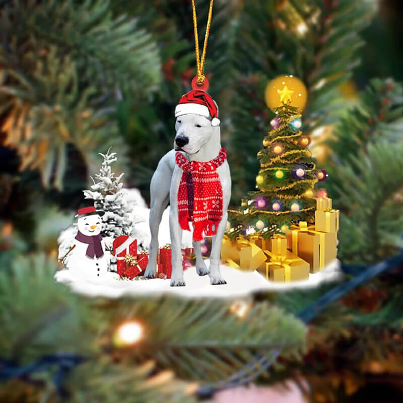 Dogo Argentinoes Christmas Ornament SM187-Jolura