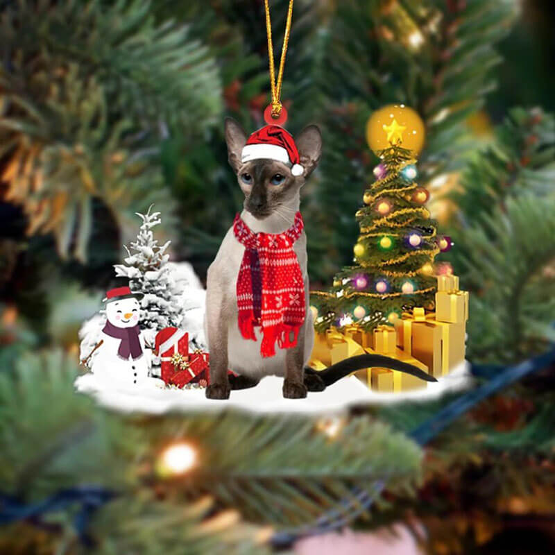 Balinese Cat Christmas Ornament SM195-Jolura
