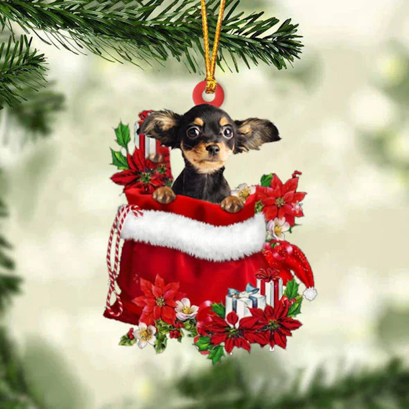 Russkiy Toy In Gift Bag Christmas Ornament GB116-Jolura