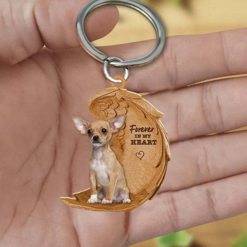Chihuahua Forever In My Heart Acrylic Keychain FK010-Jolura