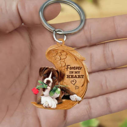 Boxer Forever In My Heart Acrylic Keychain FK017-Jolura