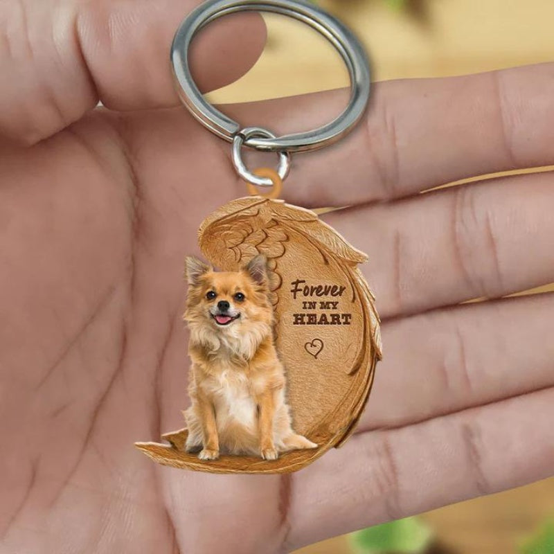 Chihuahua Forever In My Heart Acrylic Keychain FK020-Jolura