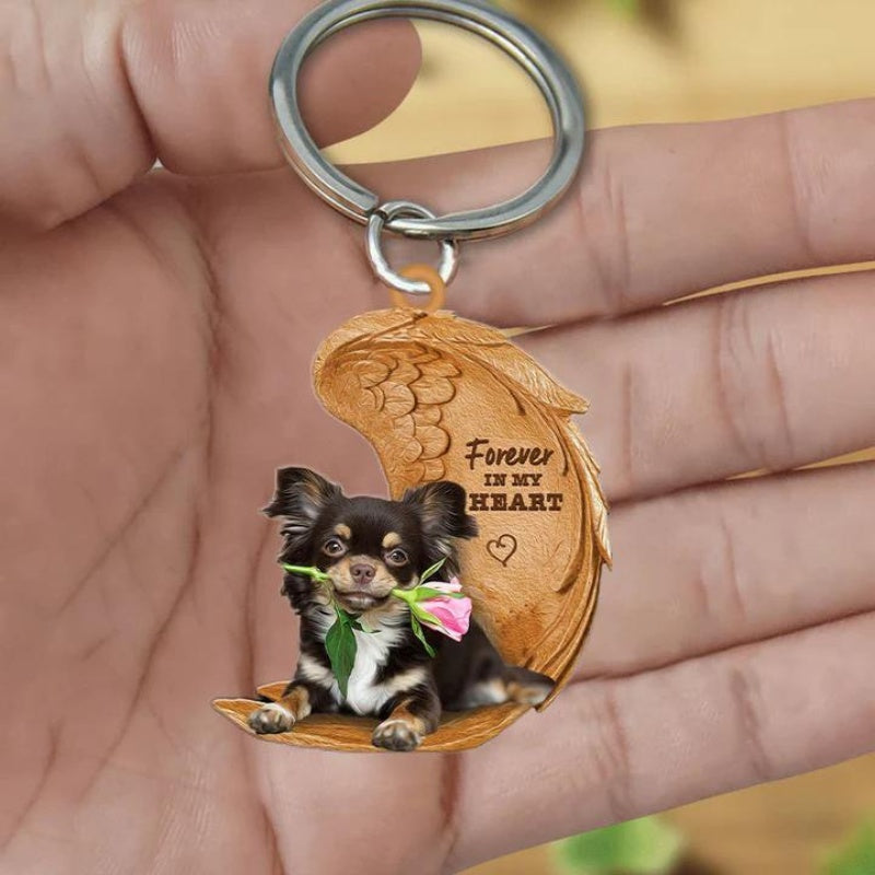 Chihuahua Forever In My Heart Acrylic Keychain FK030-Jolura