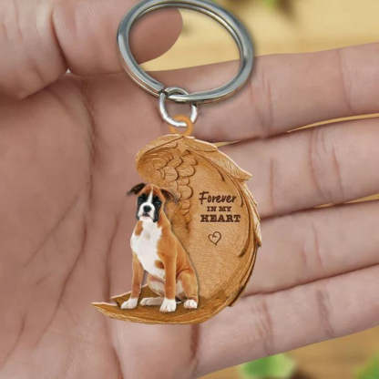 Boxer Forever In My Heart Acrylic Keychain FK042-Jolura
