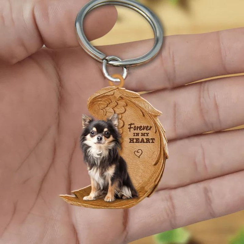 Chihuahua Forever In My Heart Acrylic Keychain FK052-Jolura