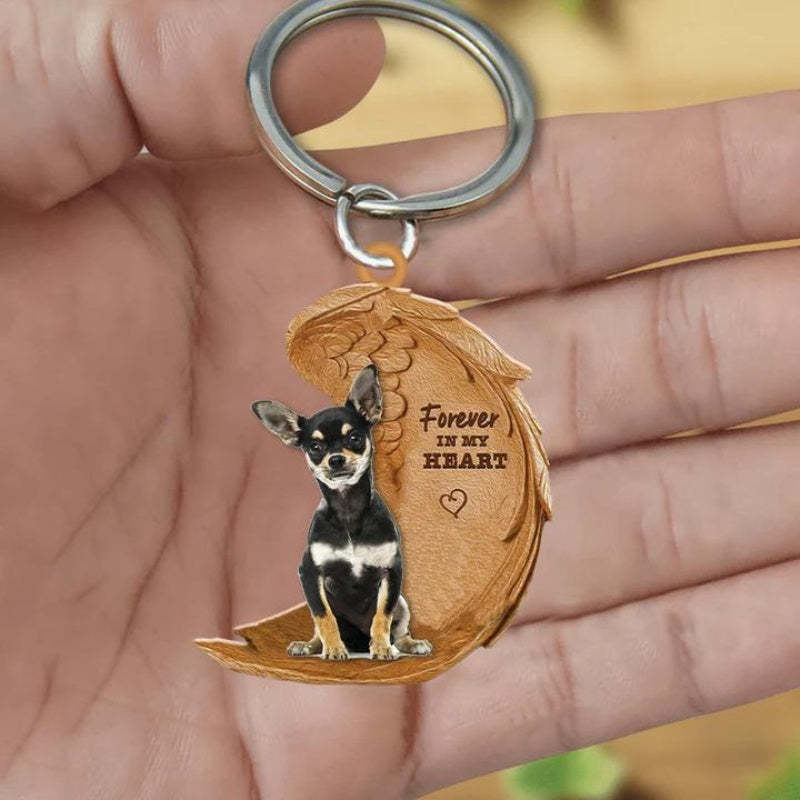 Chihuahua Forever In My Heart Acrylic Keychain FK053-Jolura