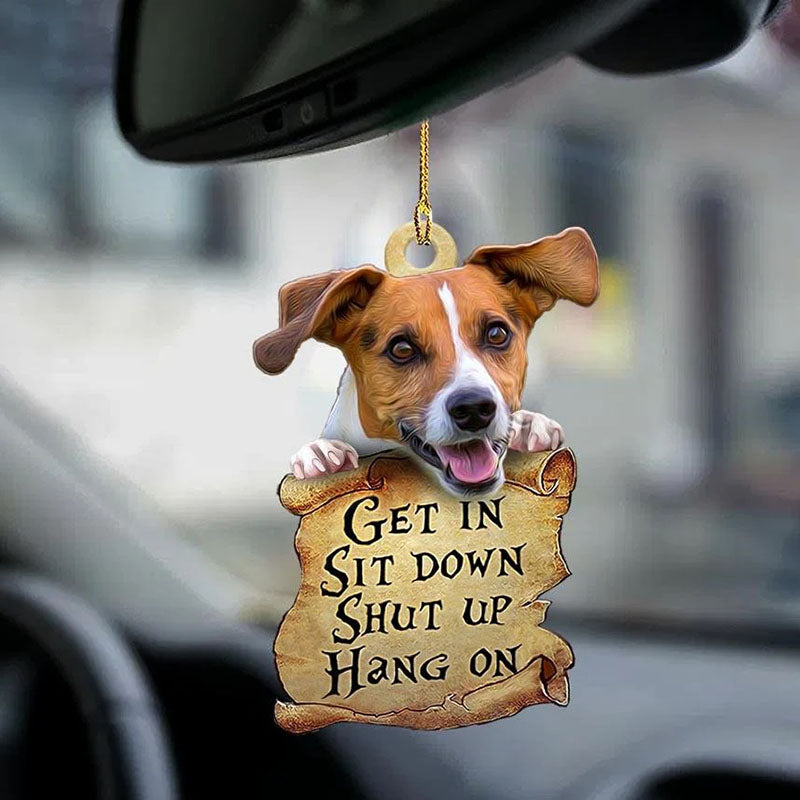 Jack Russell Terrier Get In Ornament GI005-Jolura