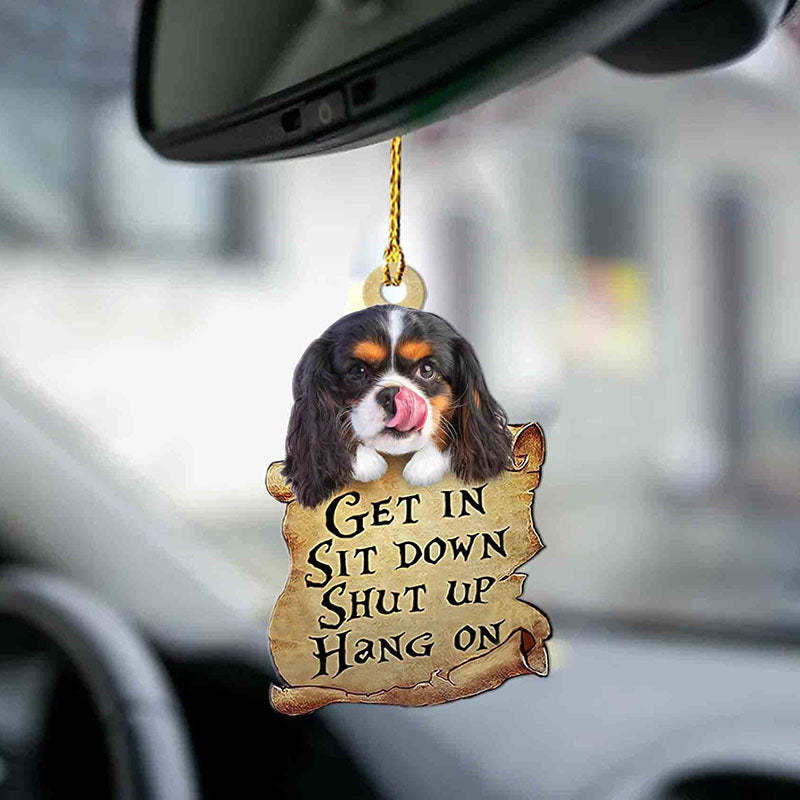 Cavalier King Charles Spaniel Get In Ornament GI029-Jolura