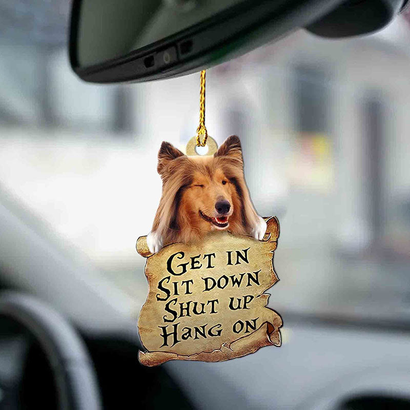 Sheltie Get In Ornament GI033-Jolura