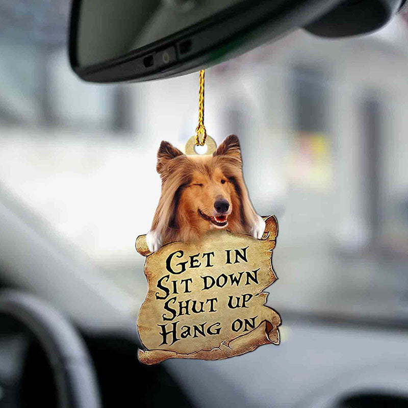 Sheltie Get In Ornament GI033-Jolura
