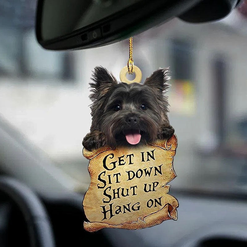Cairn Terrier Get In Ornament GI039-Jolura