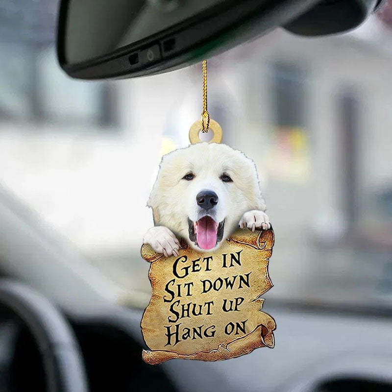 Great Pyrenees Get In Ornament GI040-Jolura
