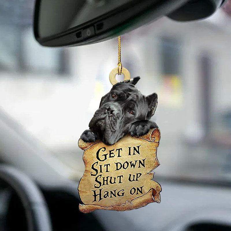 Cane Corso Get In Ornament GI048-Jolura