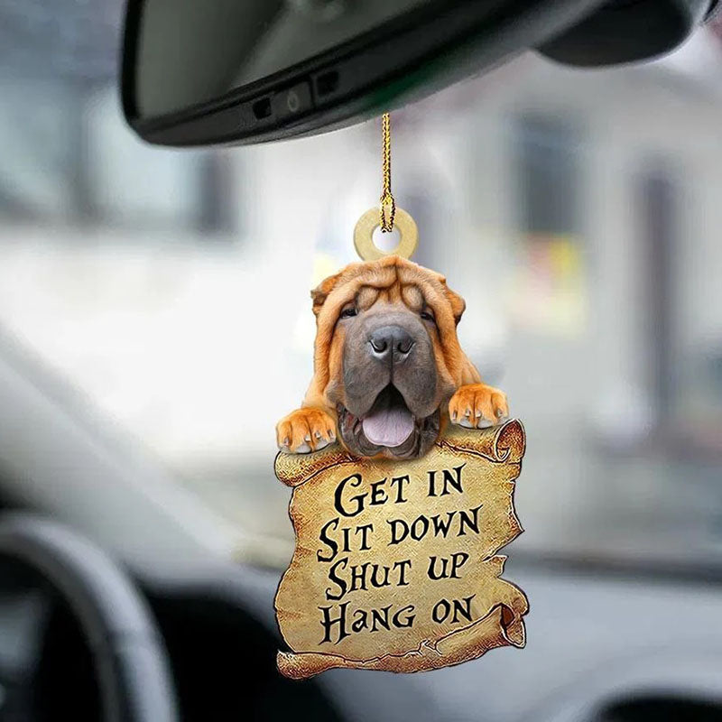 Shar Pei Get In Ornament GI049-Jolura