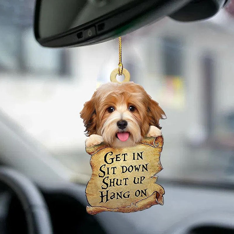 Havanese Get In Ornament GI053-Jolura