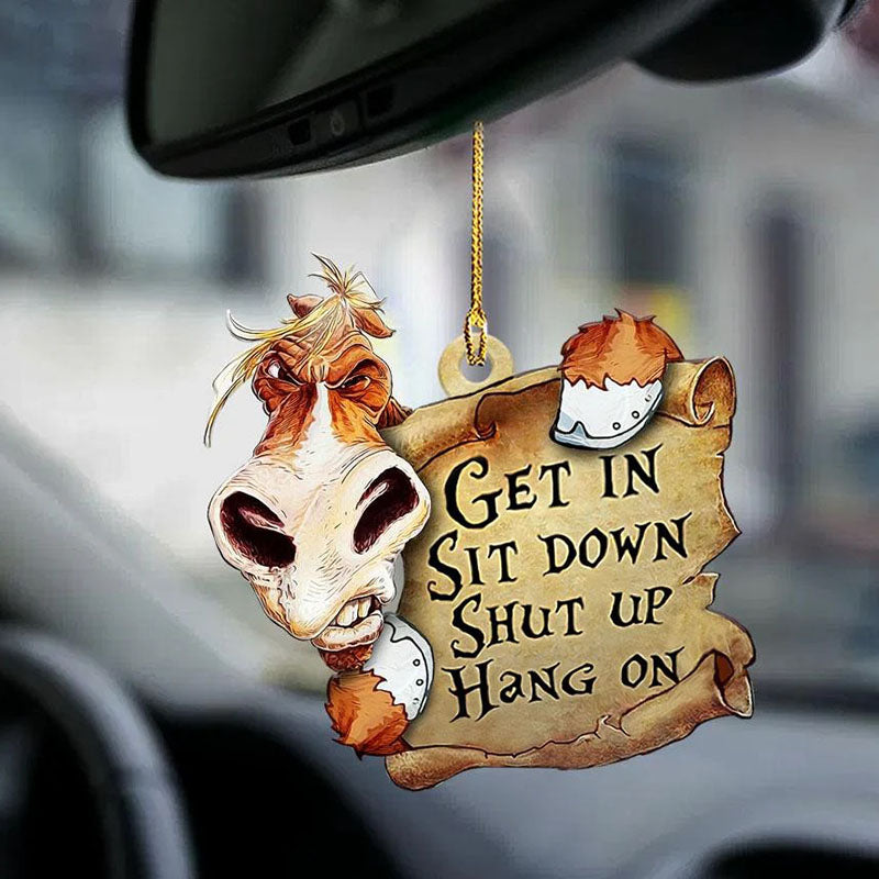 Horse Get In Ornament GI073-Jolura