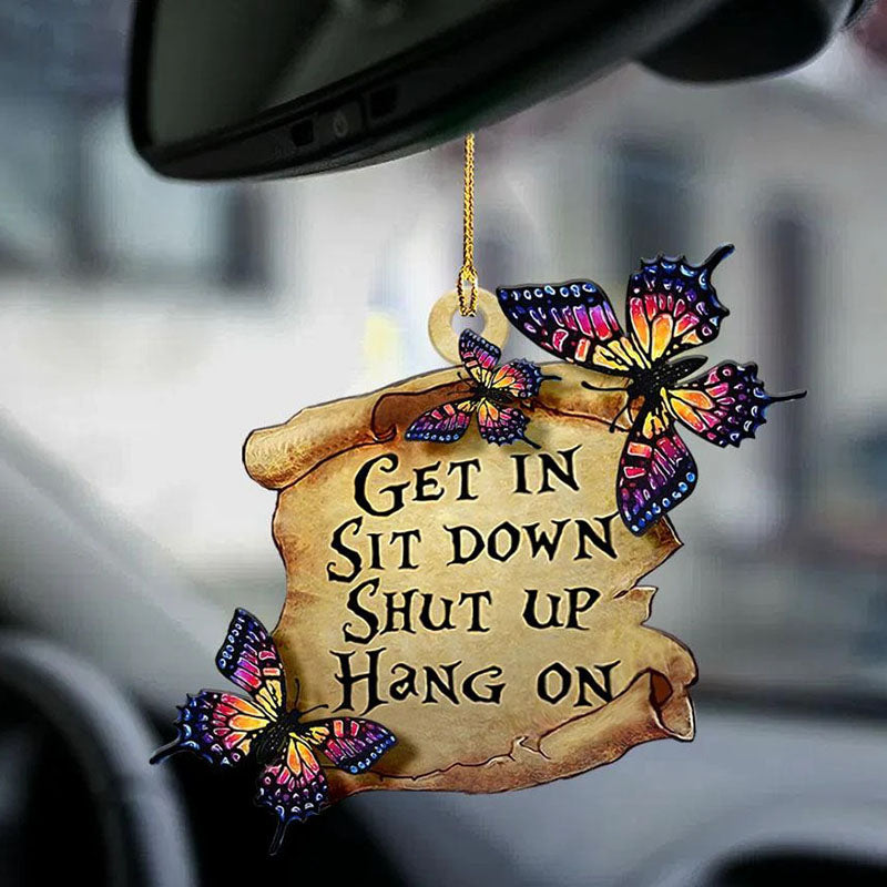 Butterfly Get In Ornament GI075-Jolura