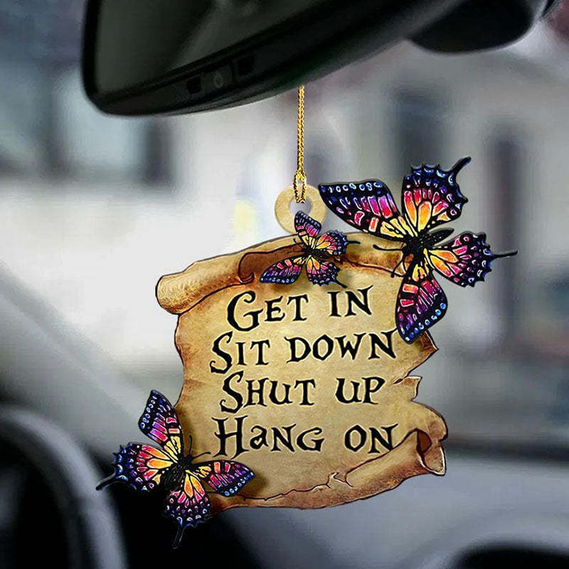 Butterfly Get In Ornament GI075-Jolura