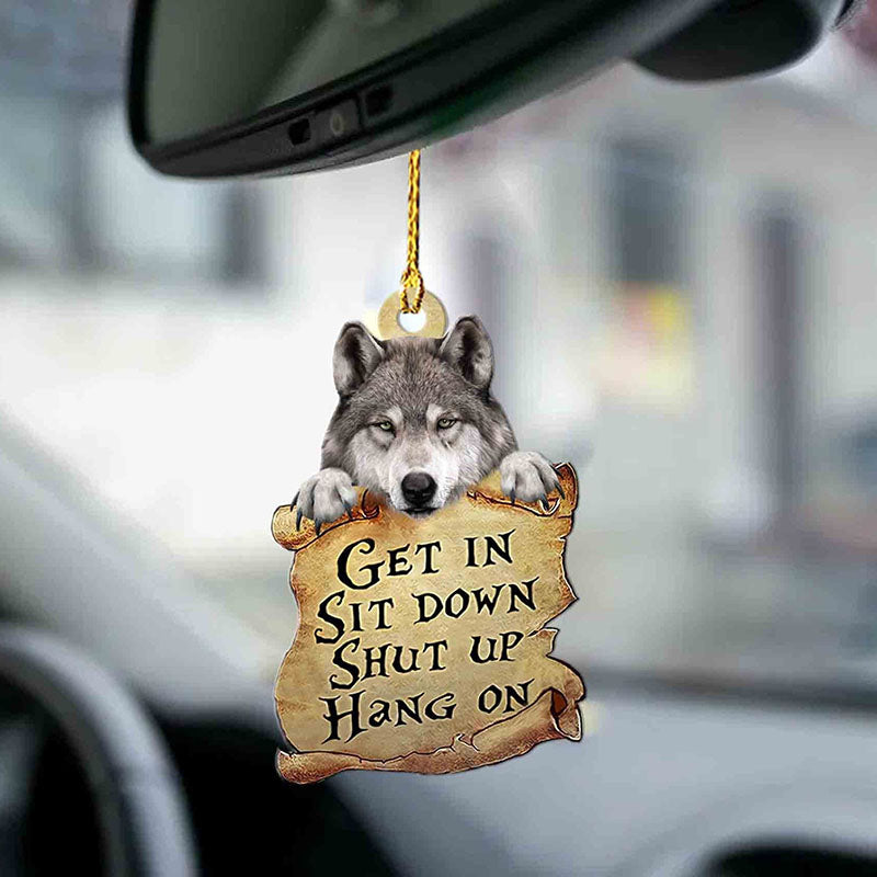 Wolf Get In Ornament GI077-Jolura